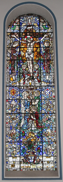 Stained Glass - Scottish tribute to Earl Haig.