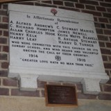 Aldershot Presbyterian Church Plaque